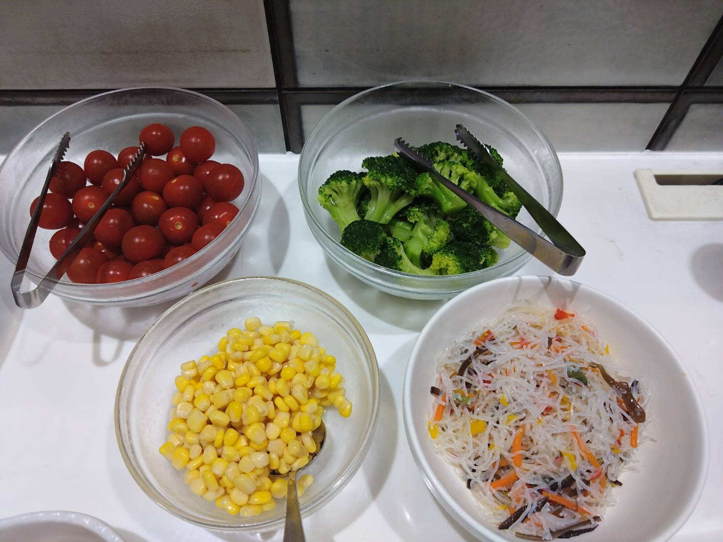 朝食ビュッフェ