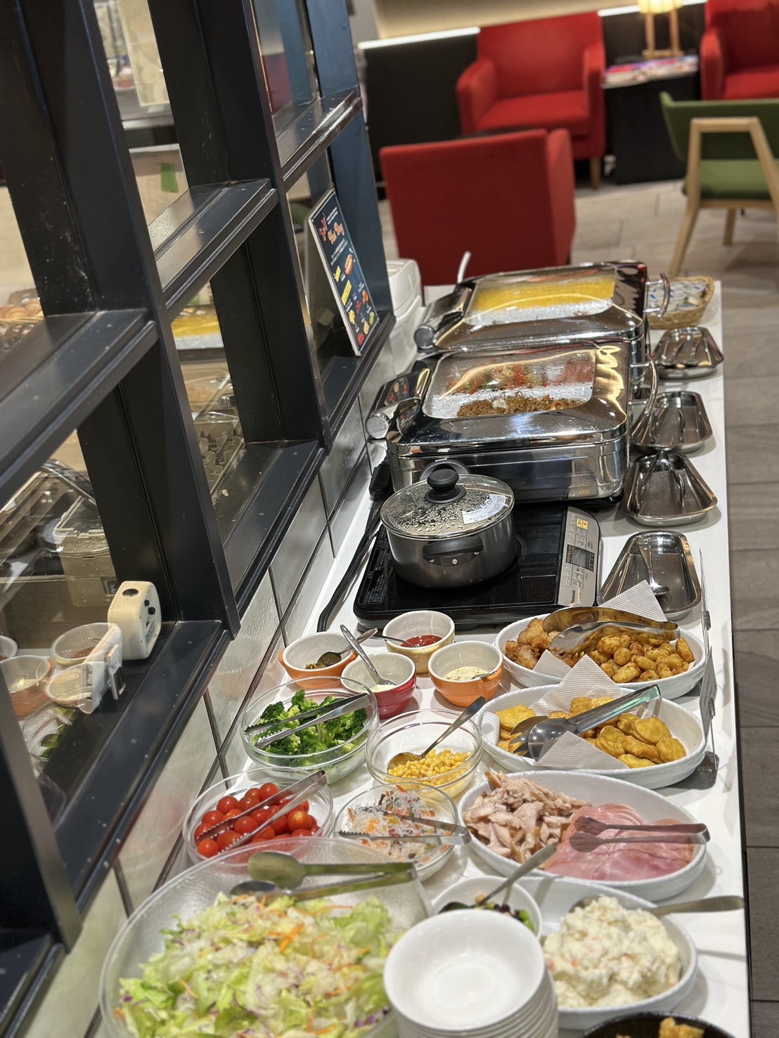 朝食ビュッフェ