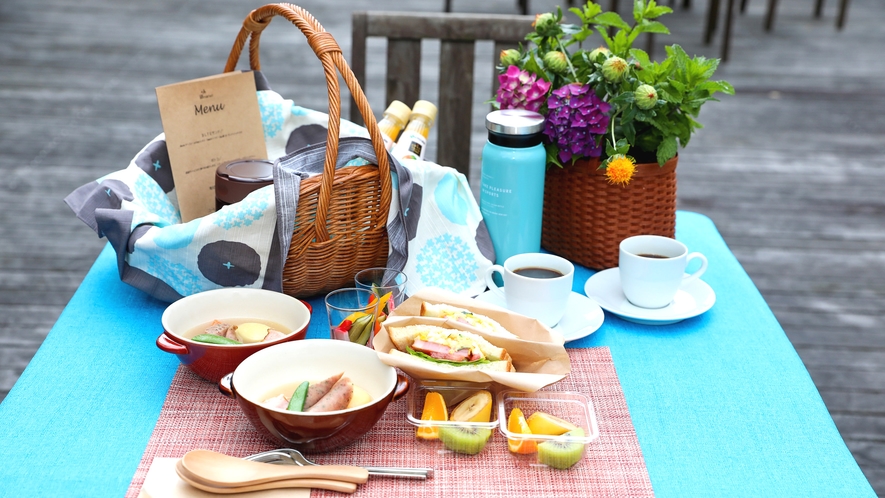 朝食「宙の森Breakfast」インルーム・メニュー