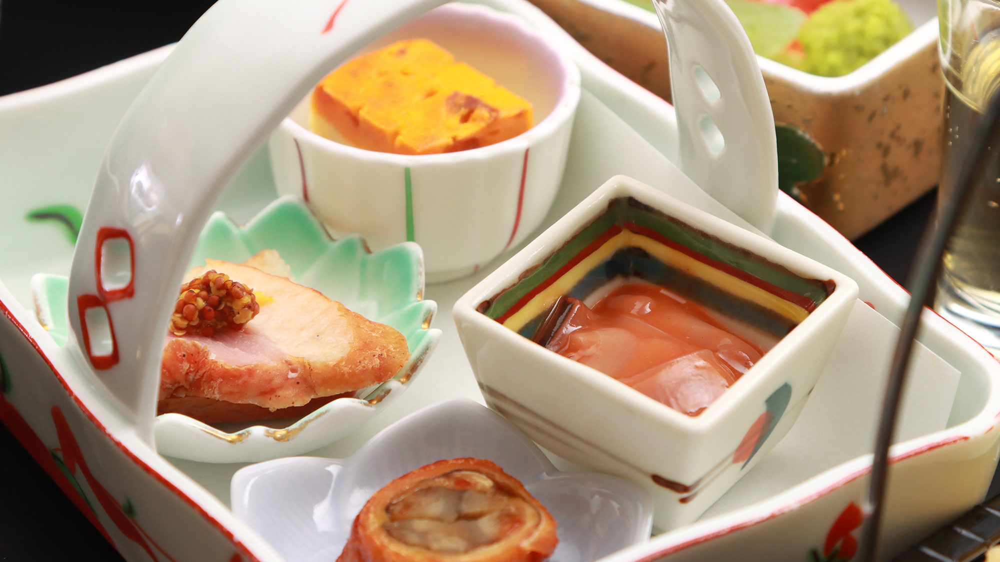 ★ある日の一品 前菜（彩り四点盛合せ）