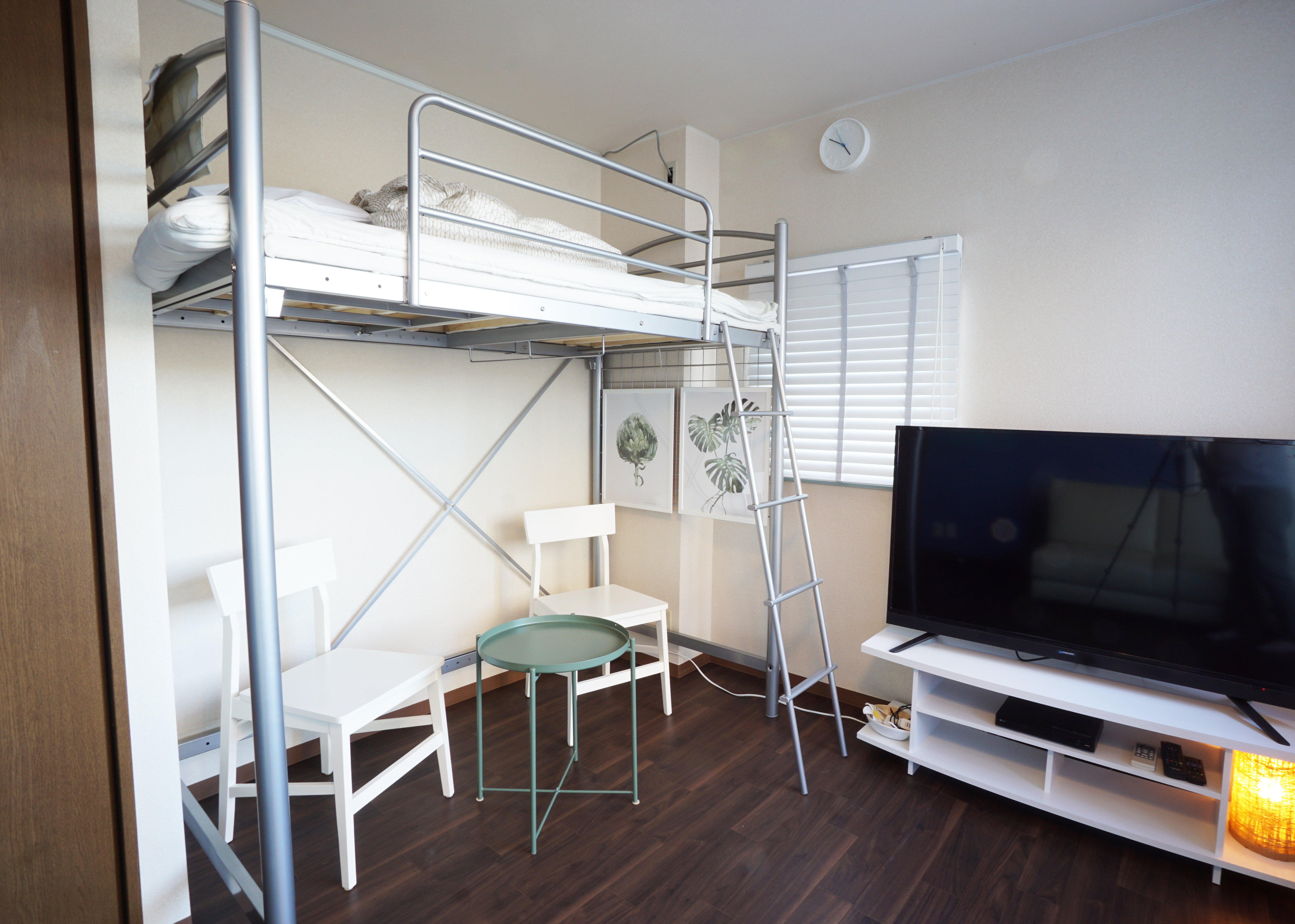 ロフトベッドで子供も大喜び！