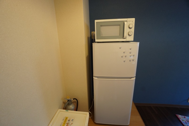 冷蔵庫、電子レンジ