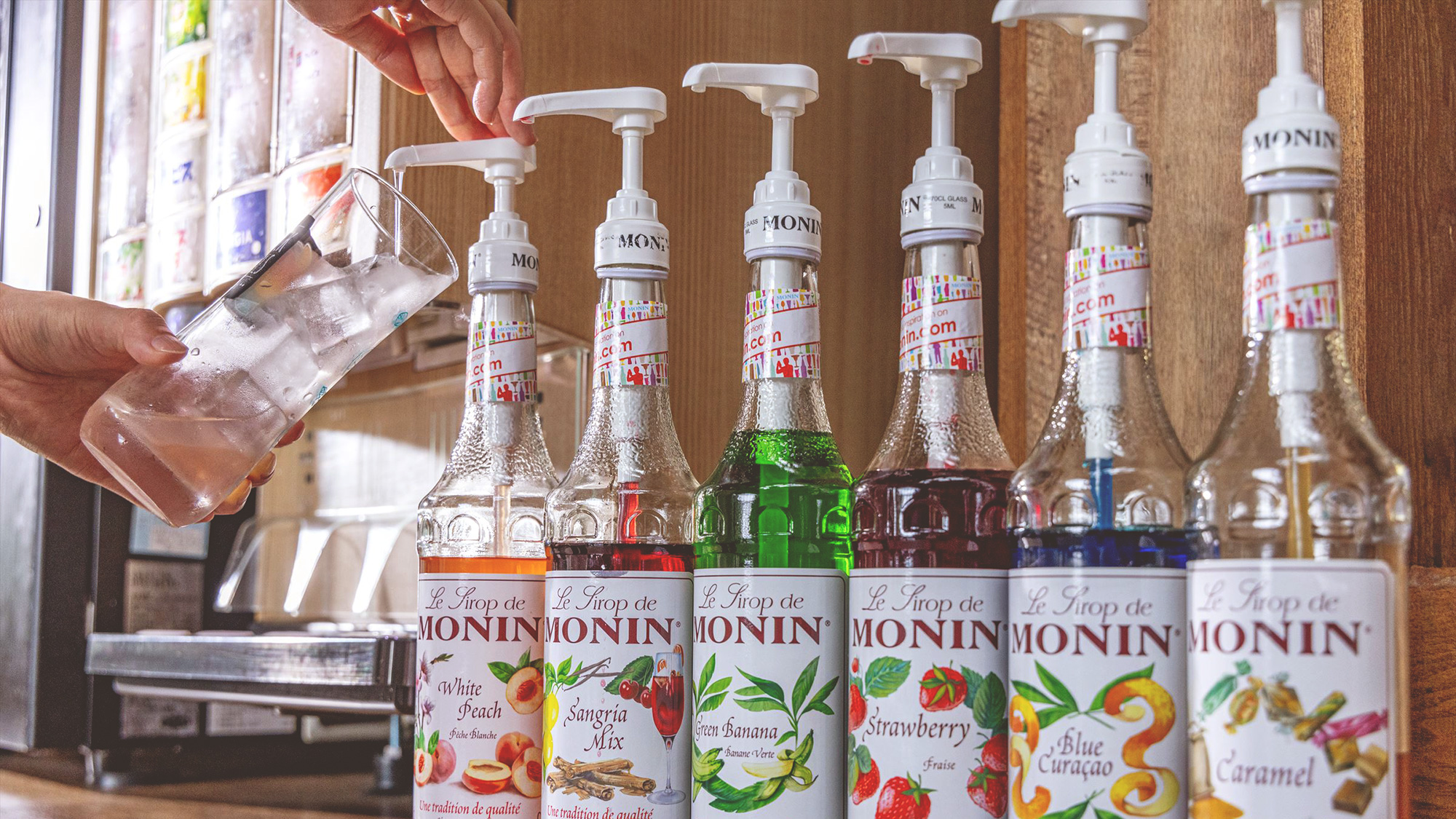 モナンシロップでノンアルコールカクテル