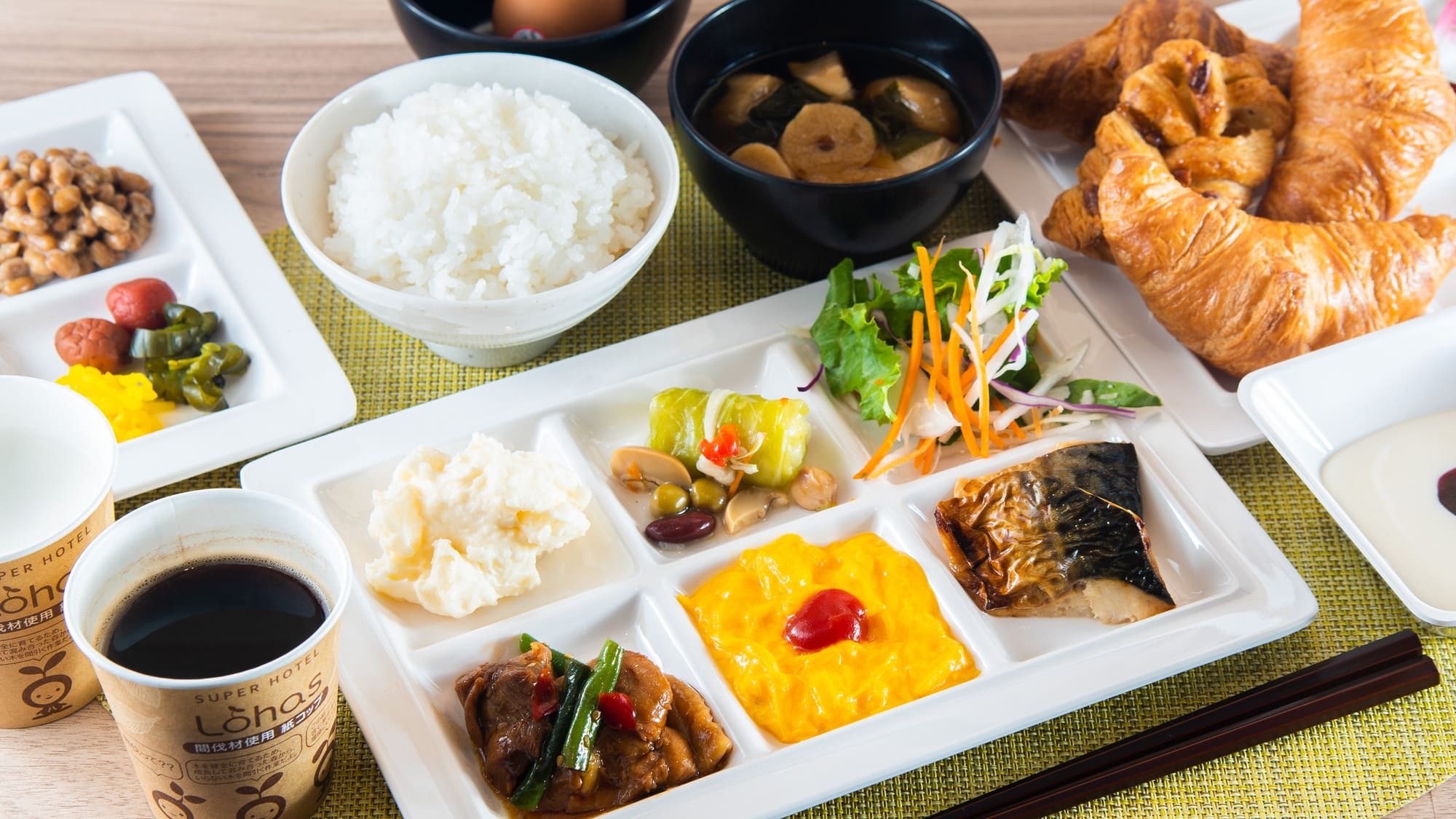 【当日限定】当日のご予約でお得に！☆高濃度人工炭酸泉＆焼きたてパン朝食ビュッフェ付
