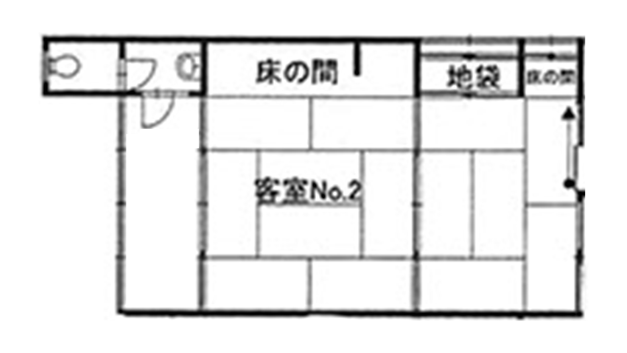 本館和室 8〜12畳　40平米　12号室