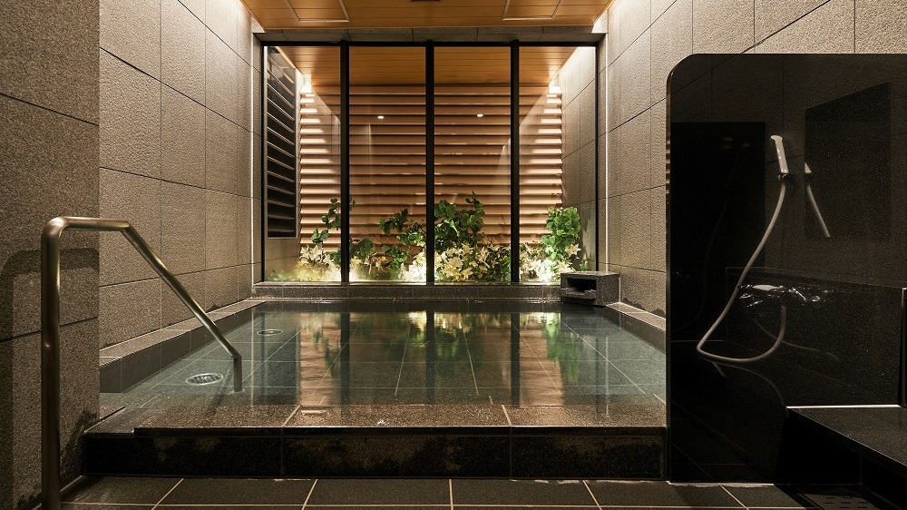 【男女別大浴場】「やまゆりの湯」癒やしの大浴場でくつろぎのバスタイムを