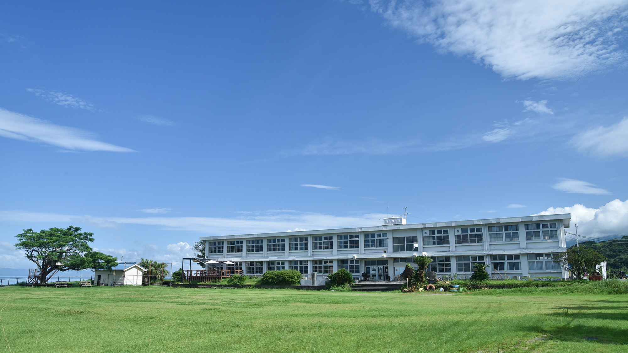 *【外観】憧れの「学校」でのお泊り&hellip;♪