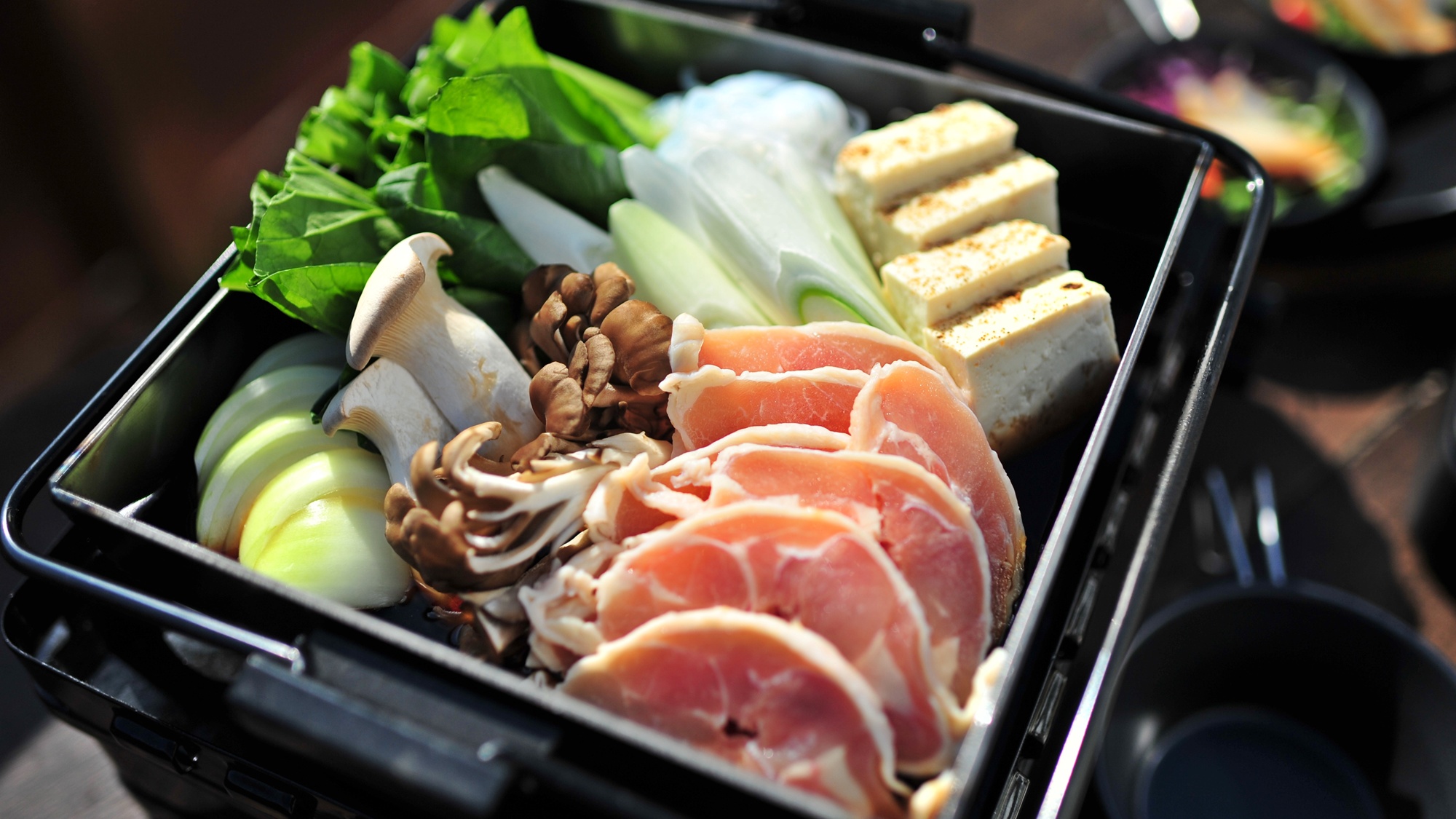 地元の新鮮な食材をご用意いたします♪