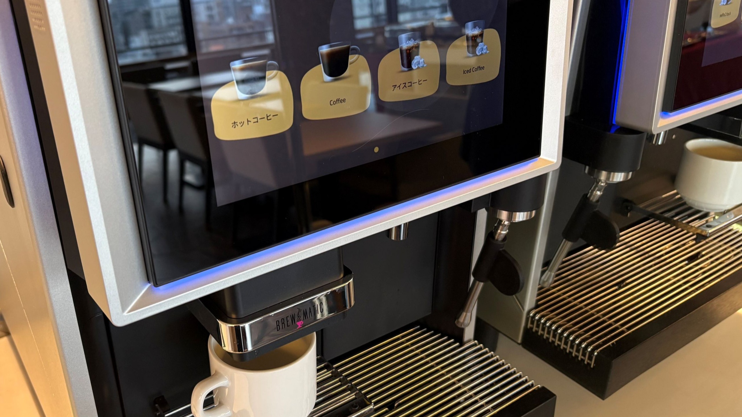 朝食イメージ（コーヒマシン）