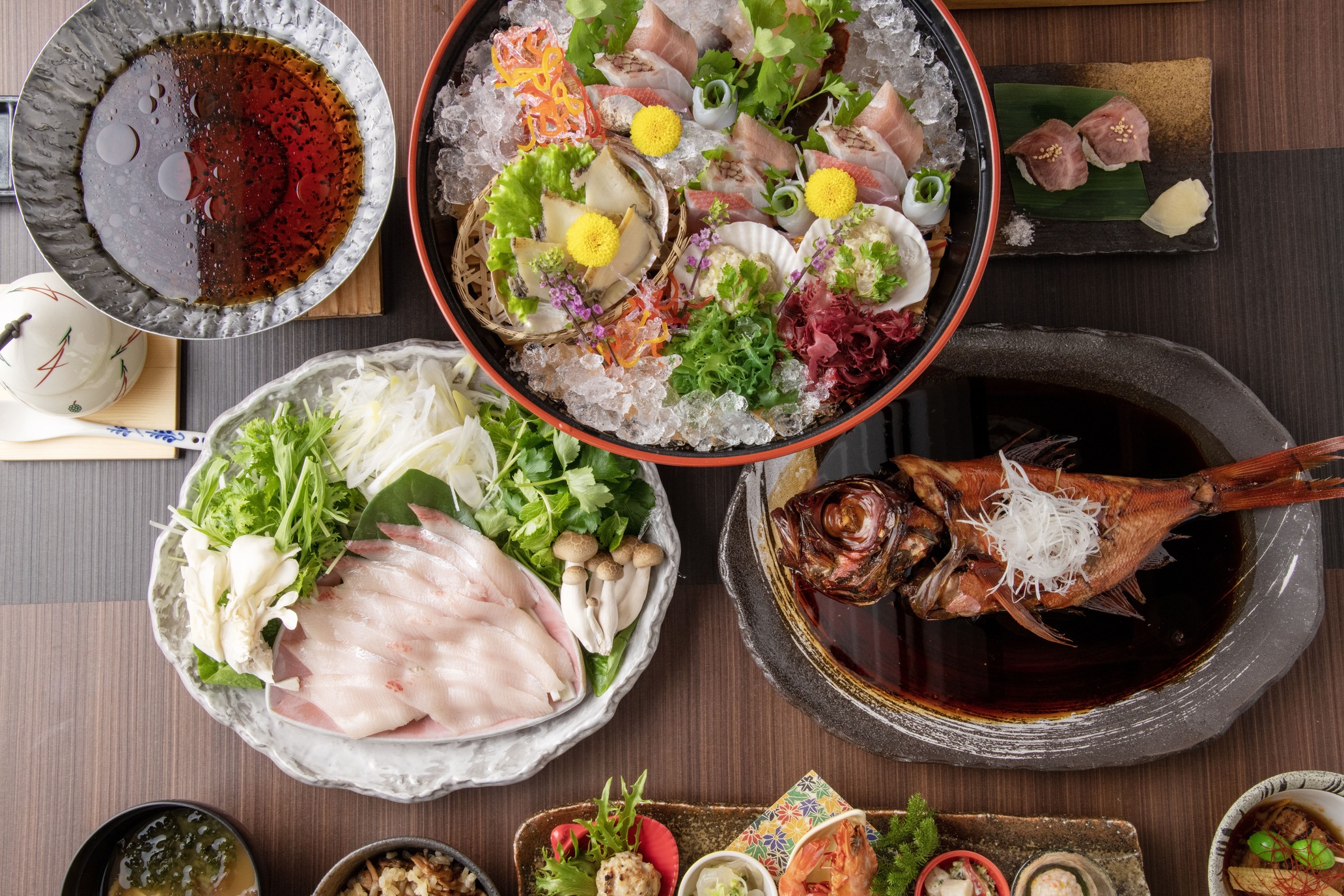 三水地魚会席２（伊勢海老なし）