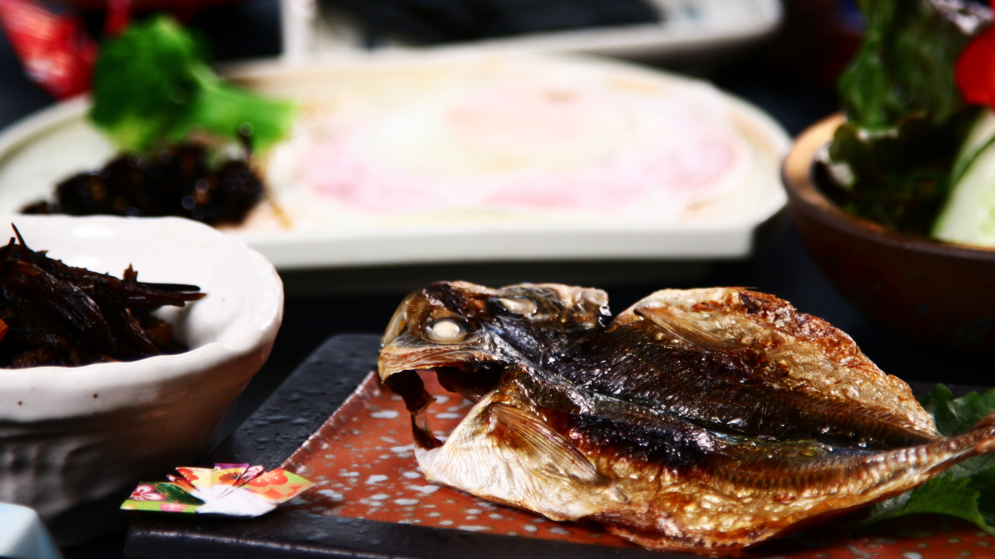 朝食◆地元の食材を使用した手作り朝食です