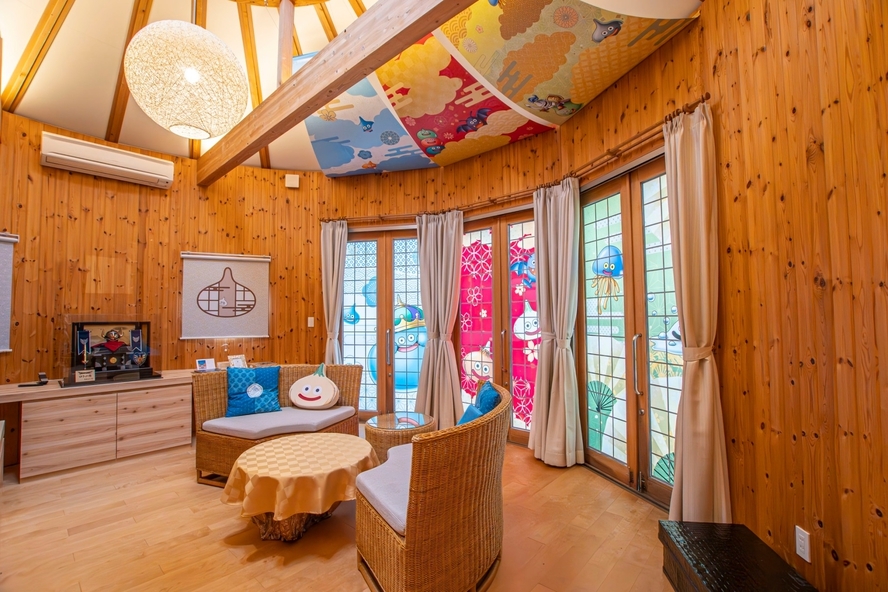 １日１組限定　ドラゴンクエストコラボルーム『スライムのコクーン〈和〉』