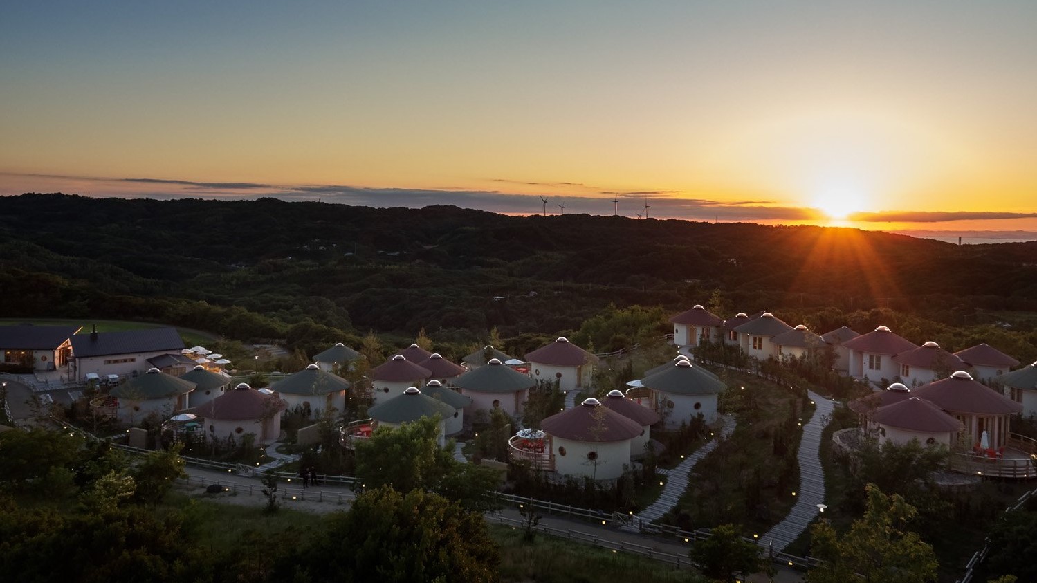 グランシャリオ全体　夕方