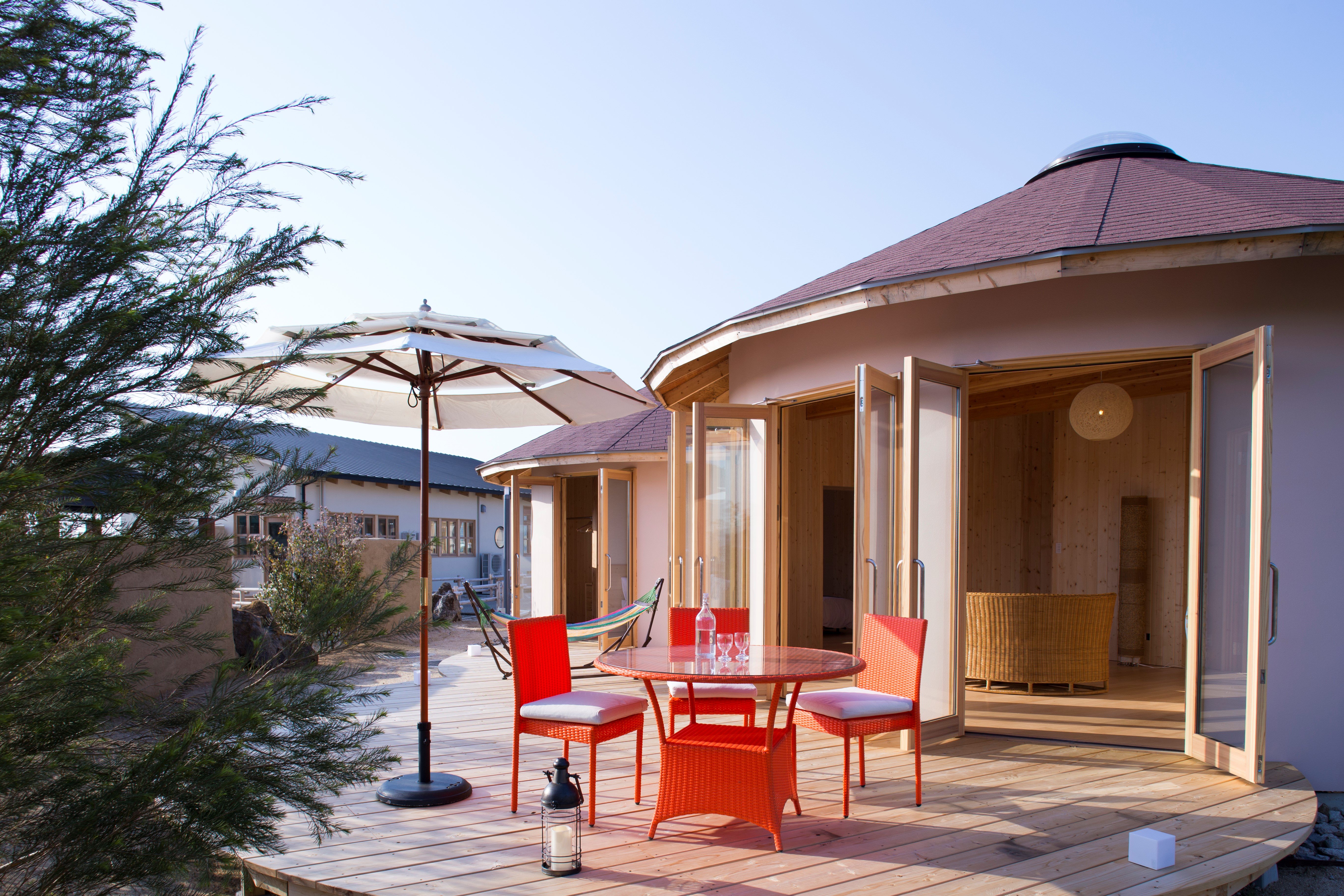 森のコクーン（外観）