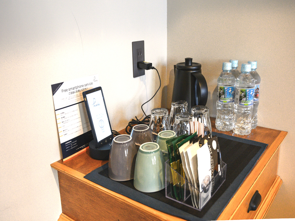 ホテルVintageTsukiji｜無料スマートフォンhandyをぜひお使いください