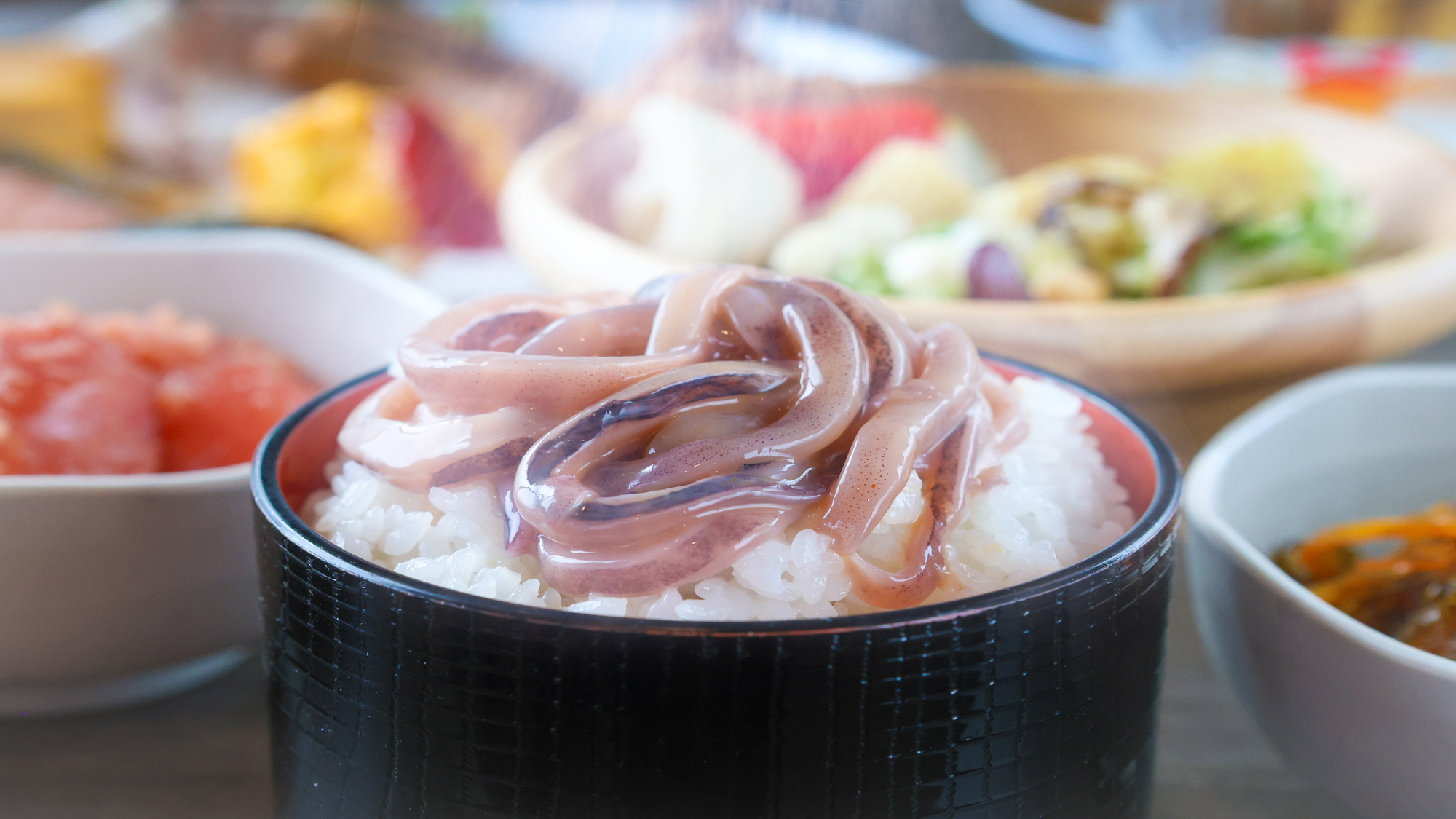 いかの塩辛ご飯
