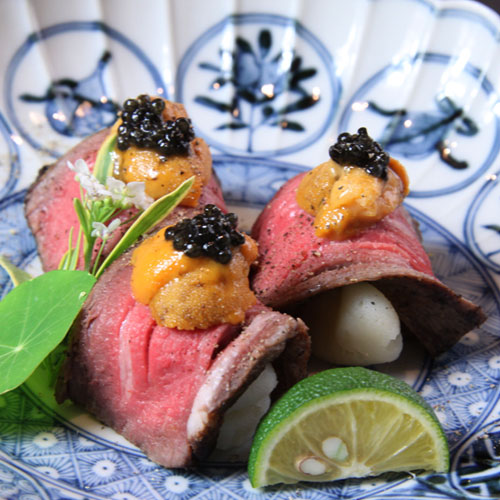 古香里庵創作和牛メイン懐石