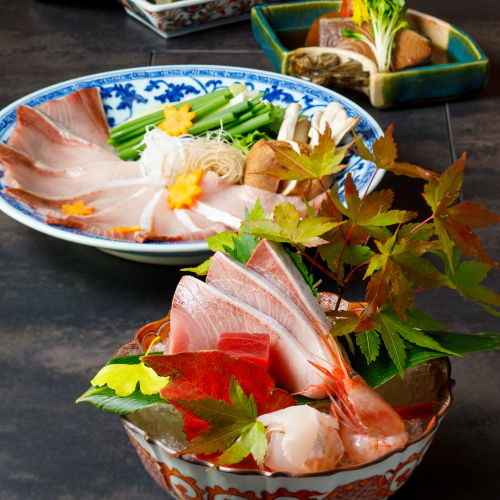 古香里庵「天然ぶり」の創作懐石