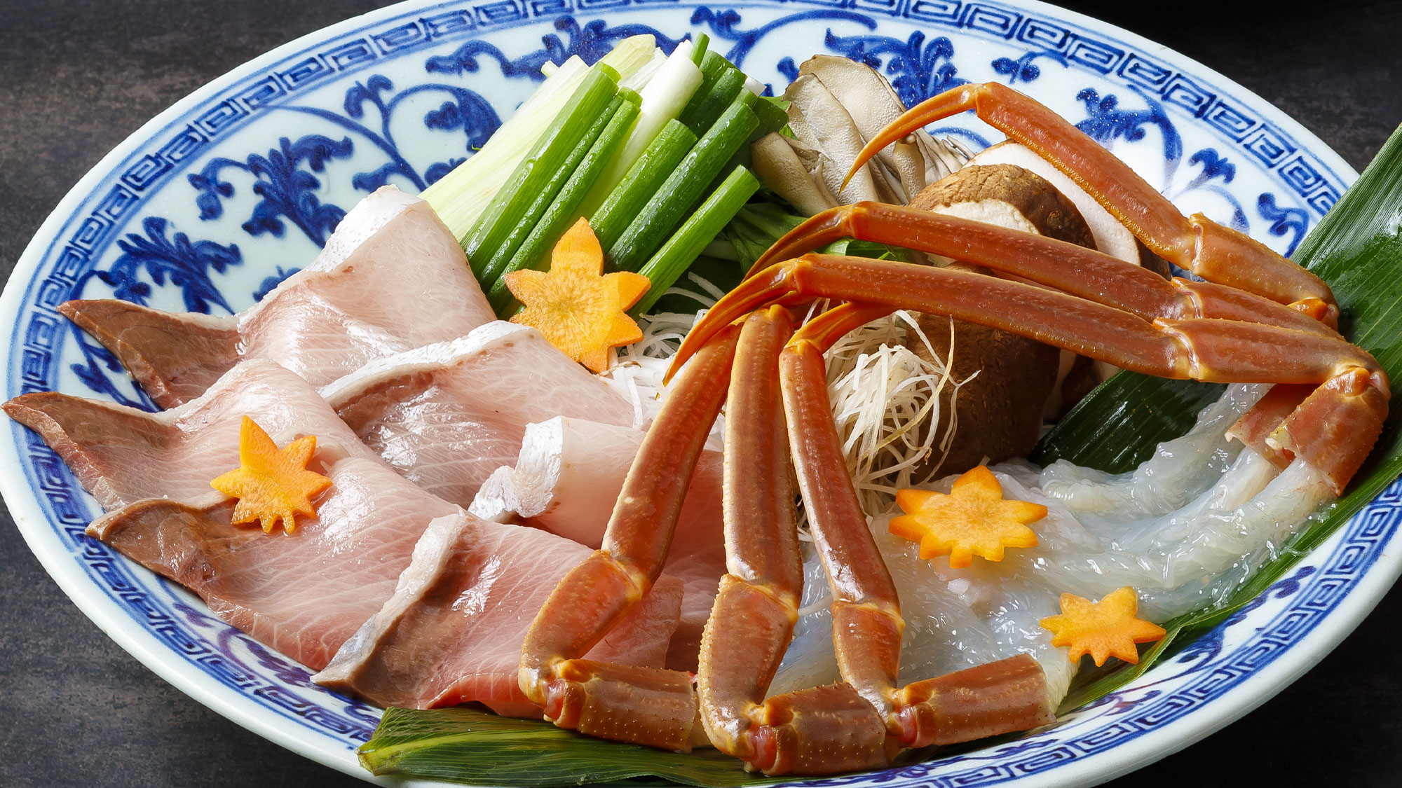 焜炉　蟹しゃぶ、ぶりしゃぶ