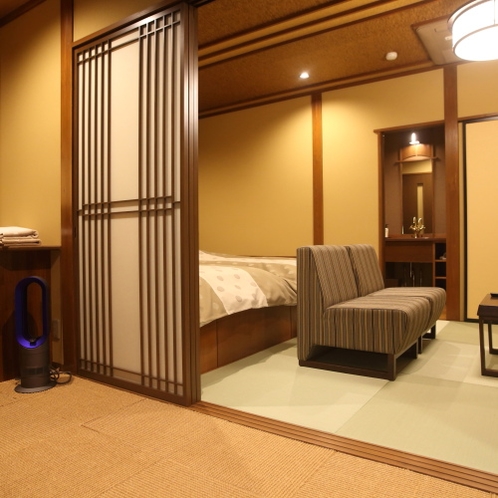 お部屋　１階露天風呂付　木米の間