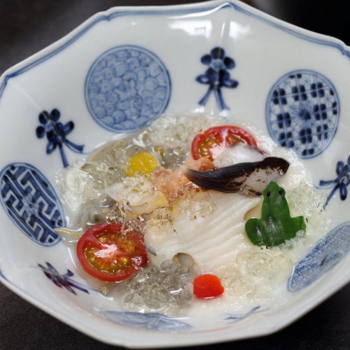 先付　地貝カクテル　平成30年6－8月