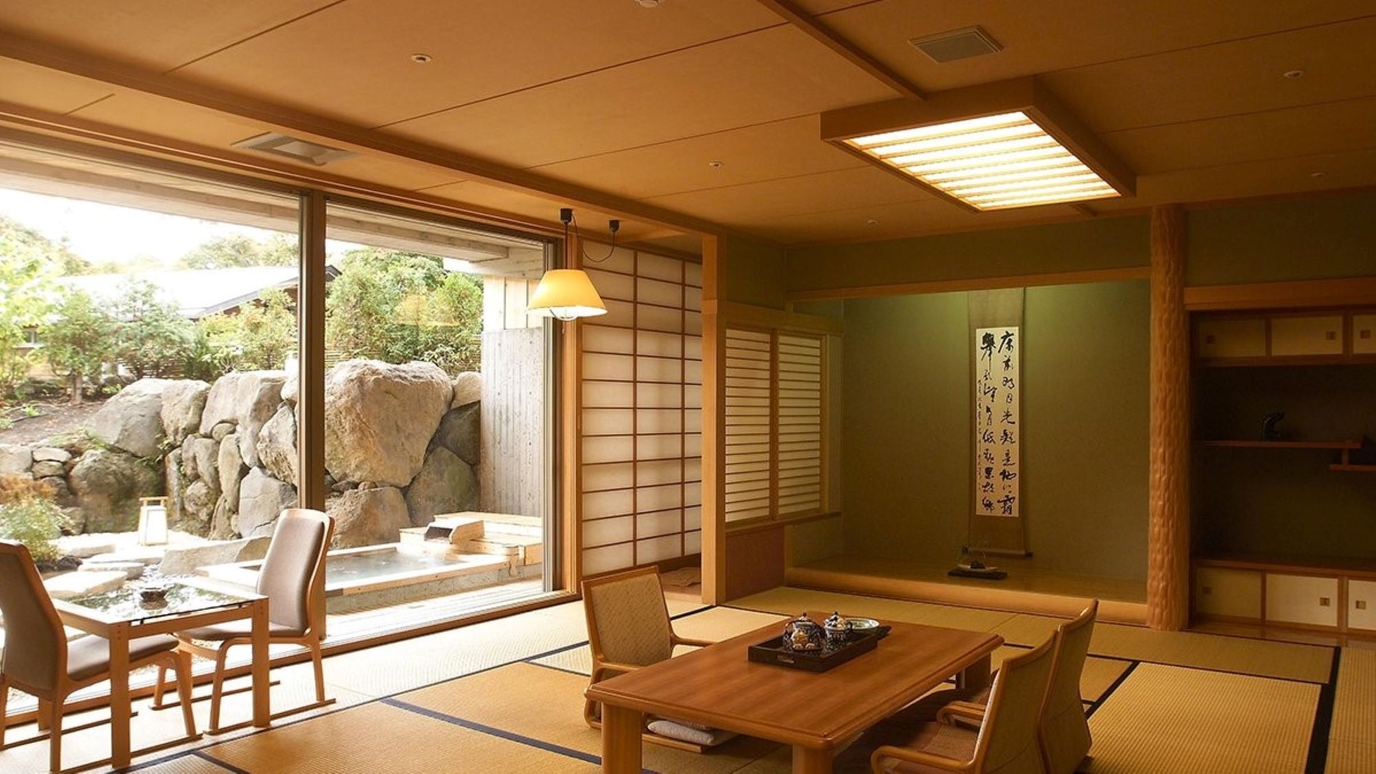 【禁煙】庭園露天風呂付特別室80平米（和室or和洋室）