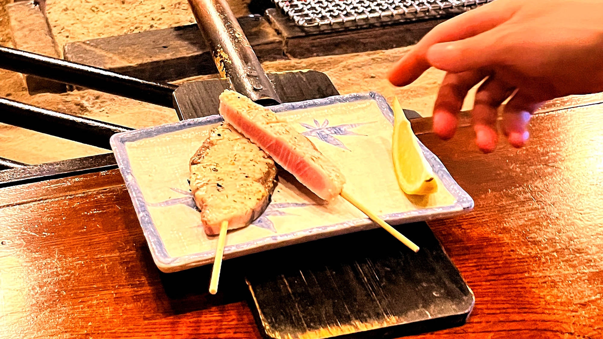 【期間限定！お刺身と炉ばた焼を楽しく五感で味わおう】 お刺身3点盛とライトな炉ばた焼のお手頃セット