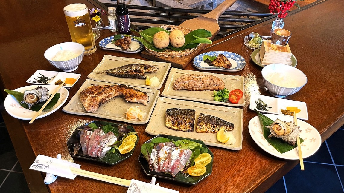 【とてもお得なお気軽プラン：月〜木曜】  ちょっとライトな炉ばた焼で未体験の1組貸切ステイ