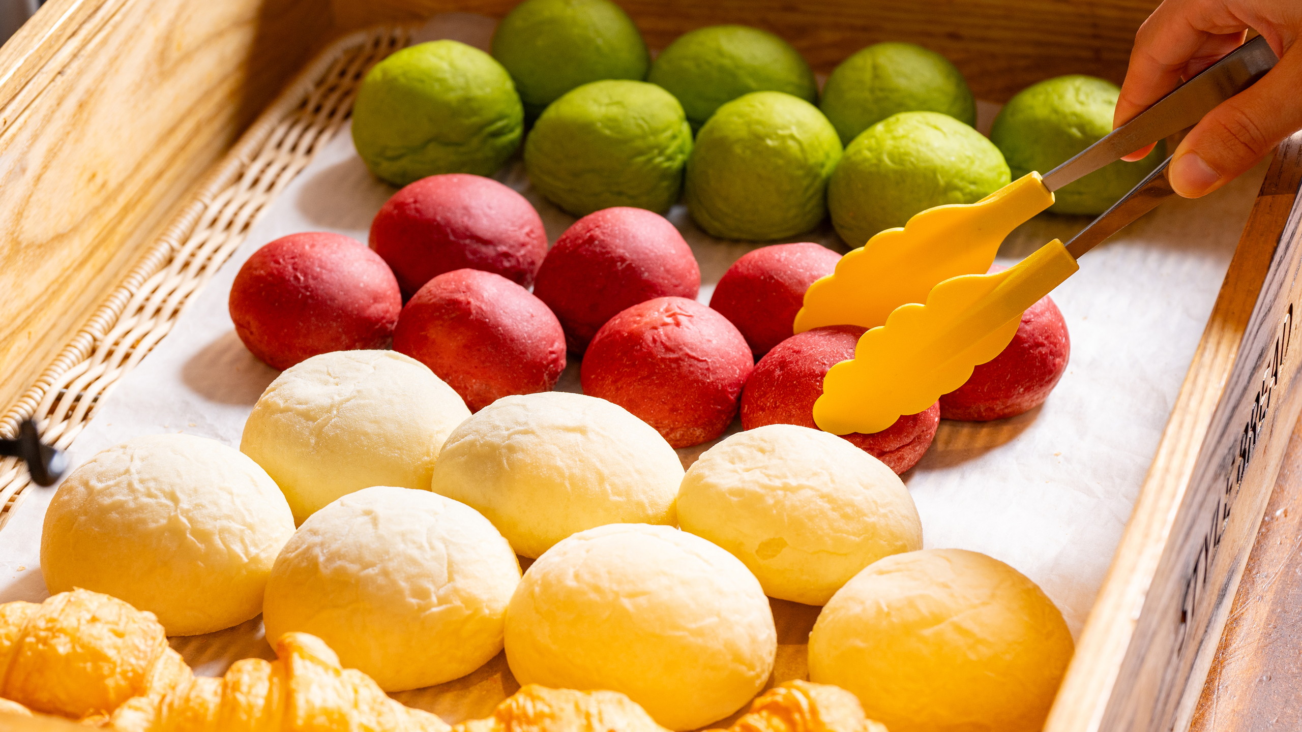 朝食ビュッフェ一例