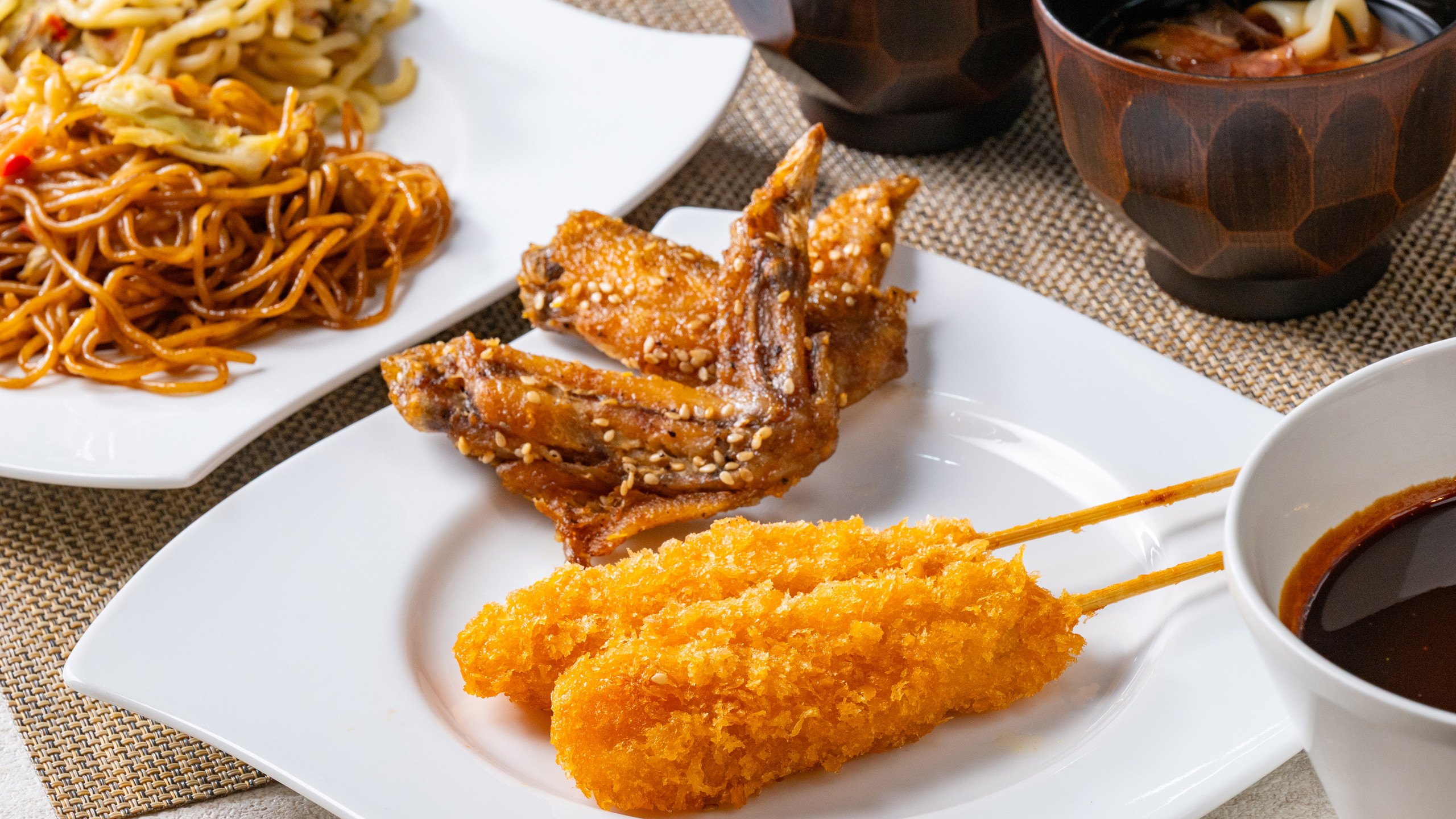 朝食ビュッフェ一例