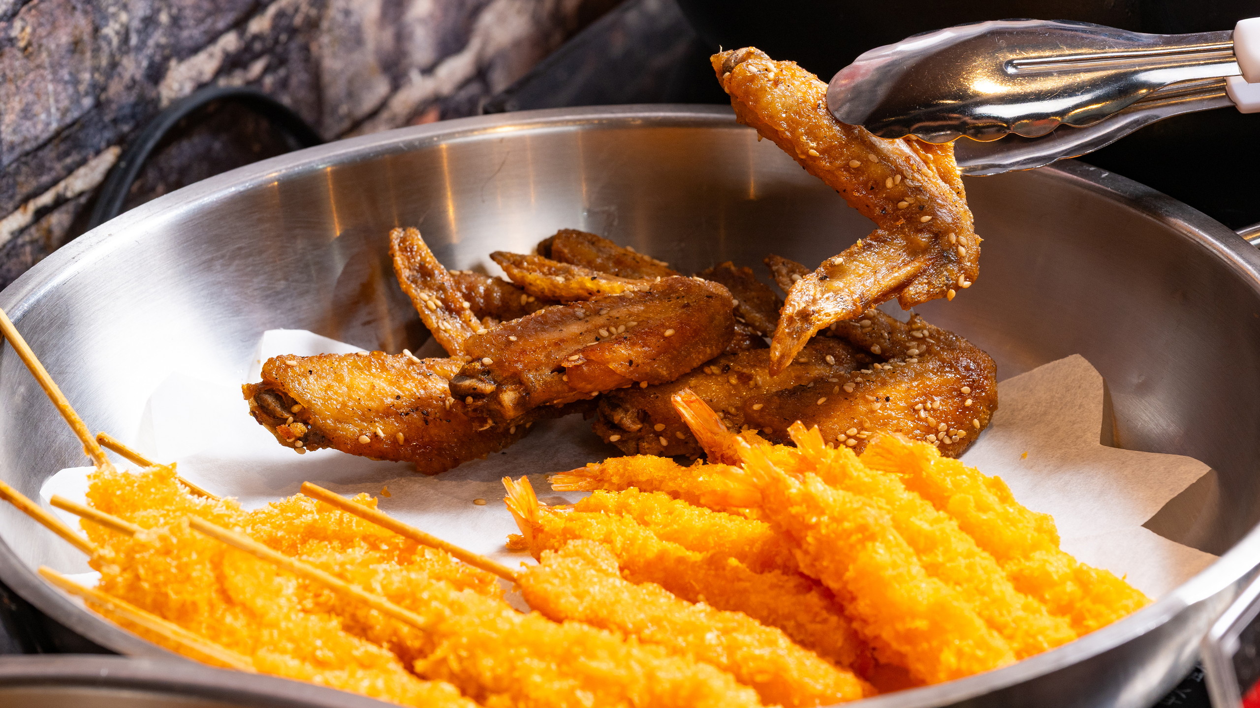 朝食ビュッフェ一例