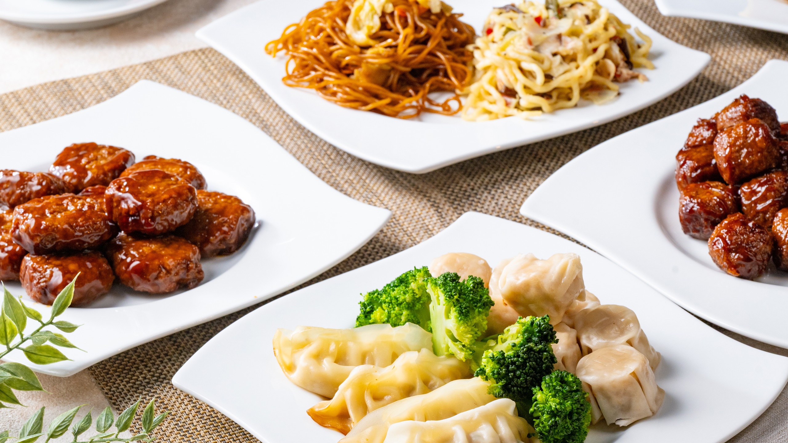 朝食ビュッフェ一例