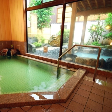【姉妹館での夕食＆奇跡の源泉入浴プラン】●全館完全禁煙●