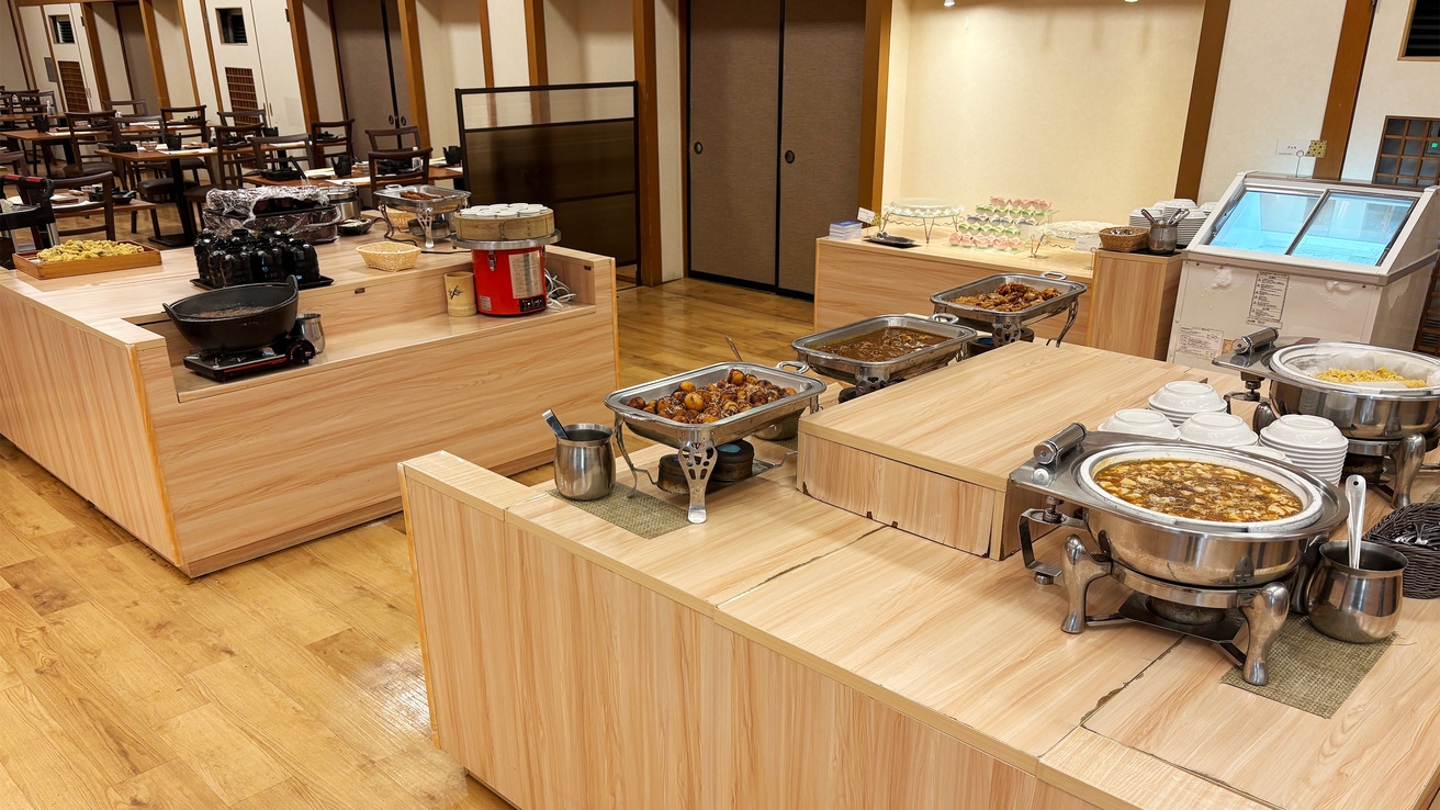 【福島牛温泉蒸し焼き付き】1泊2食付創作和食膳＋ハーフバイキングプラン