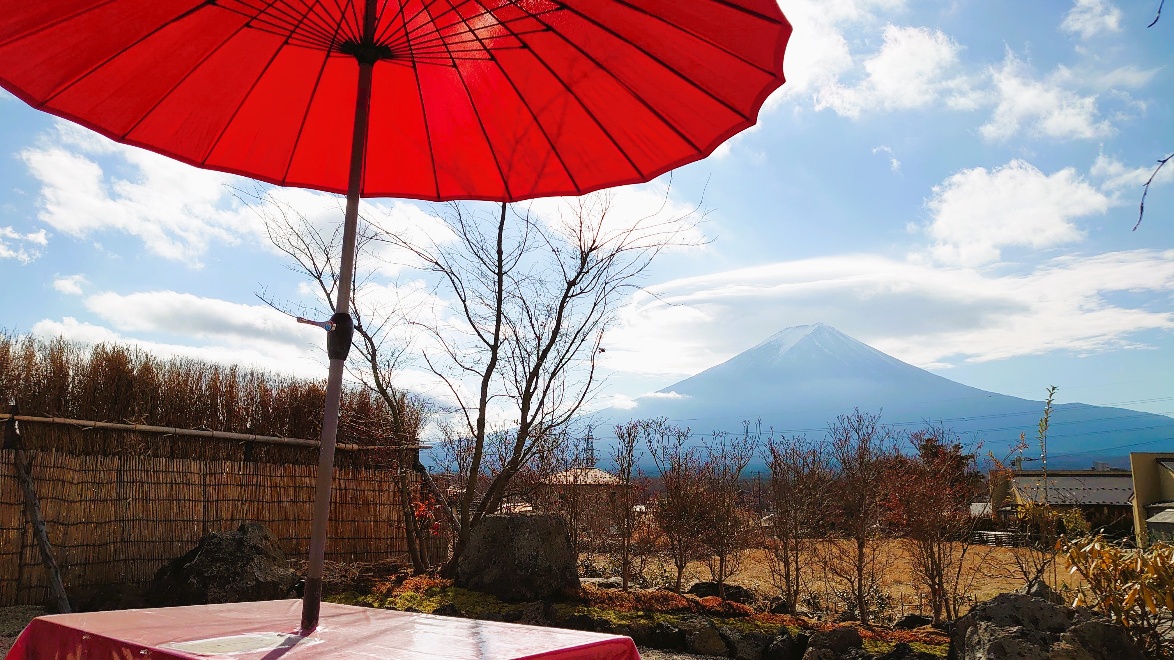 富士山絶景ポイントより（秋）