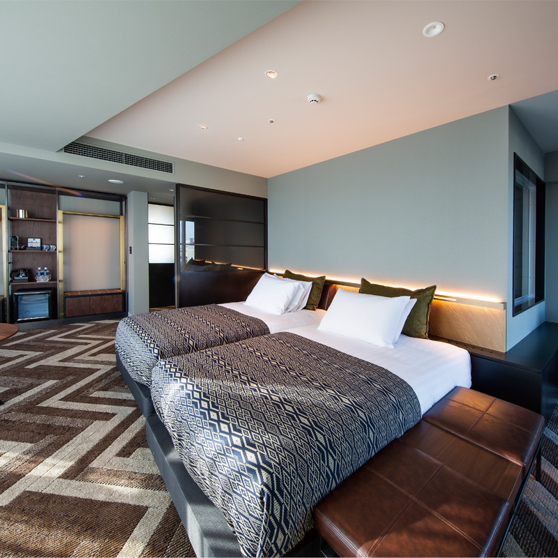 【デラックスコーナーツイン】46.5㎡　9階～13階