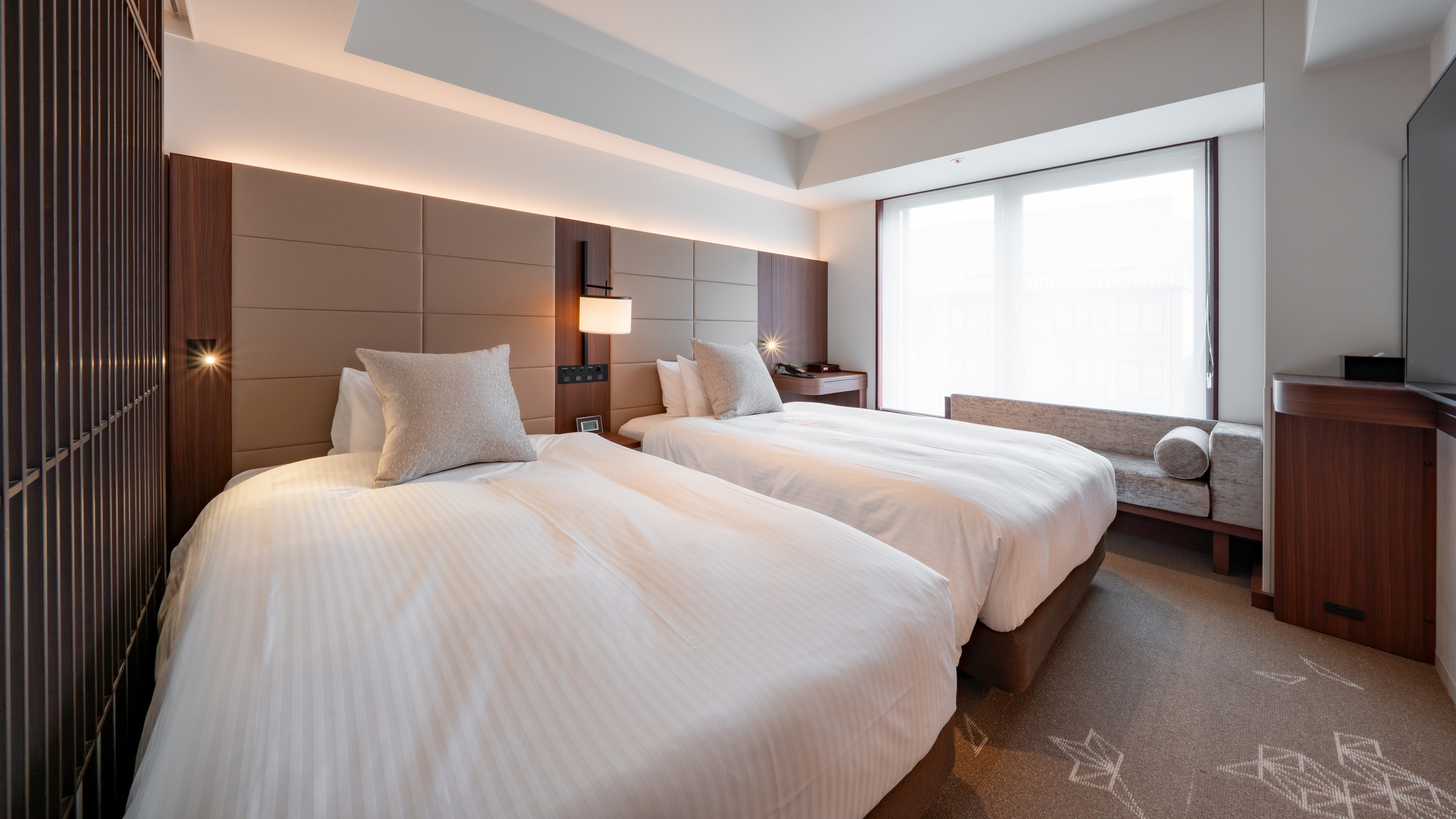 【最上階】プレミアツイン（バス・洗面・トイレ別）＜禁煙＞