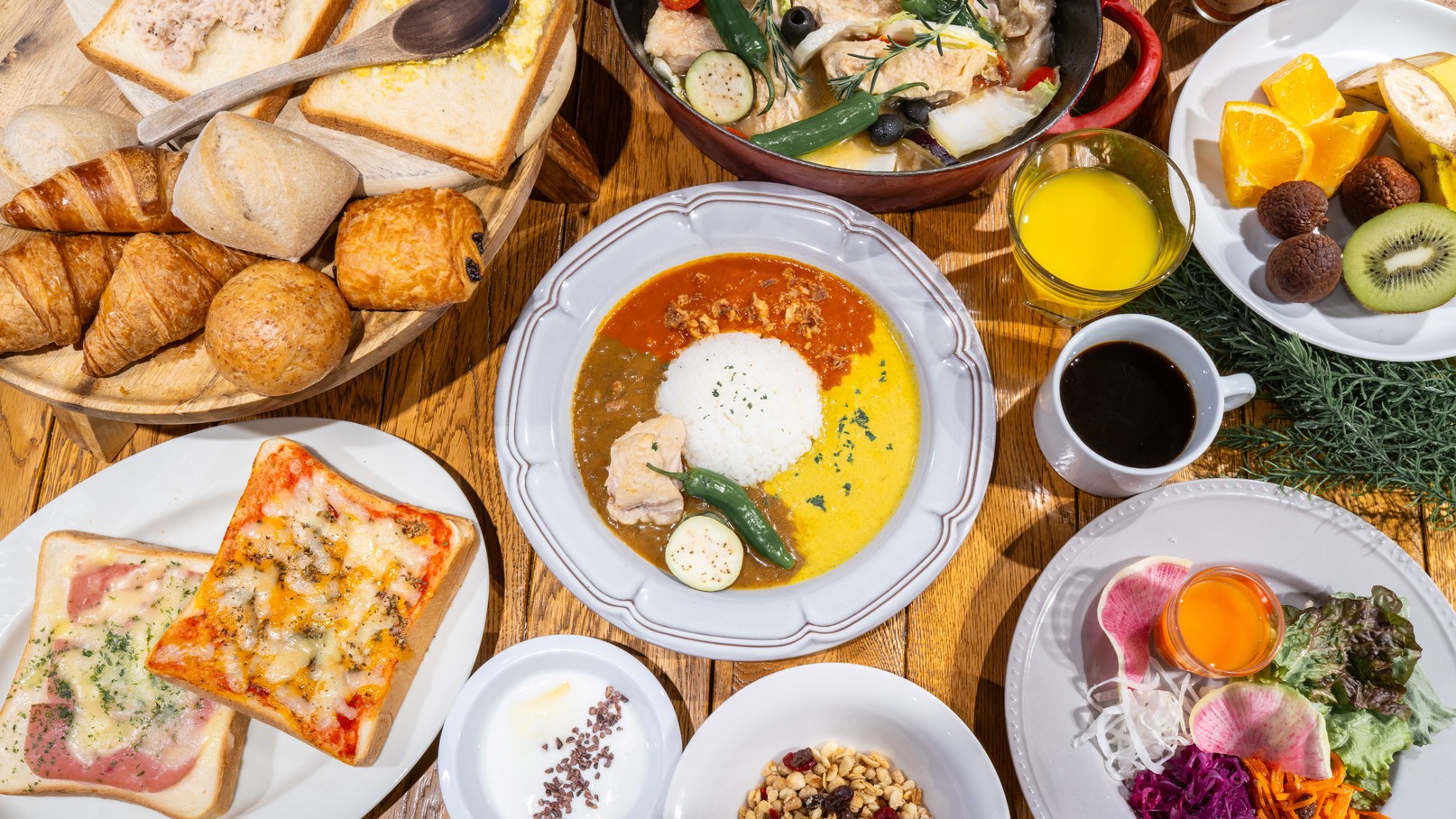 朝食ブッフェ②