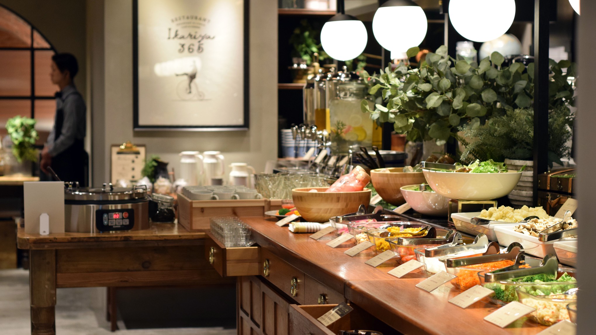 朝食ブッフェ①