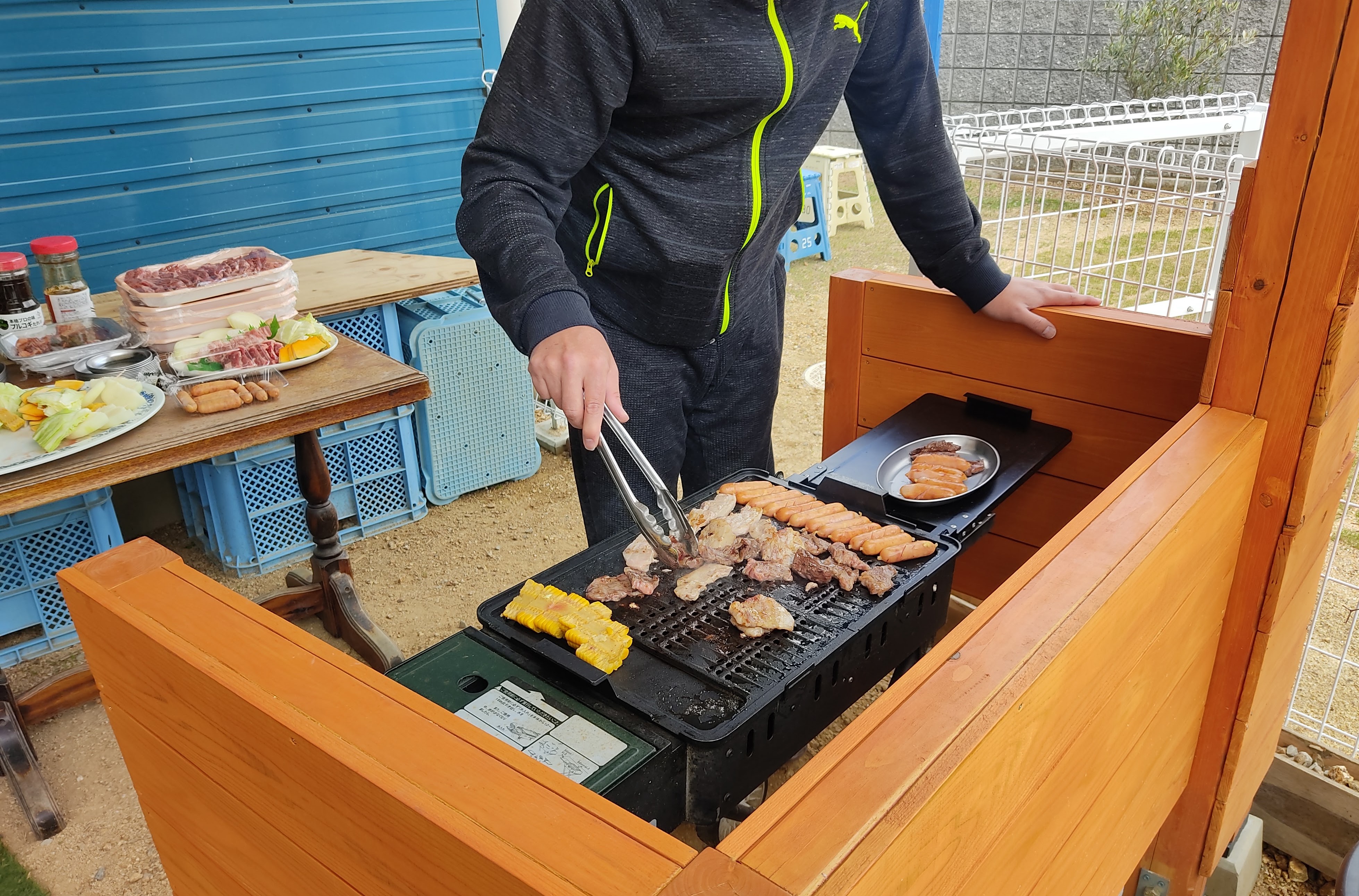 BBQコンロ貸し出し要予約1100円