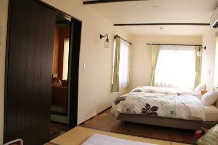 【和洋室】ベッド+畳が嬉しい♪海側1階◆檜風呂付◆2号室