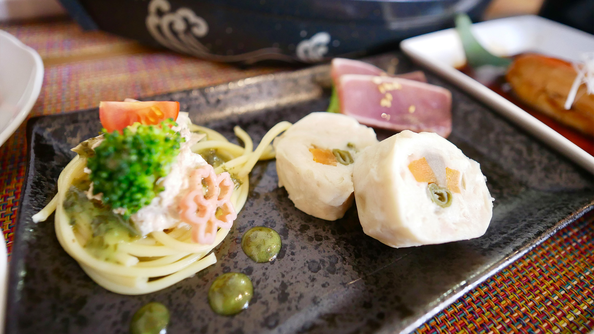 【夕食一例】3種盛り