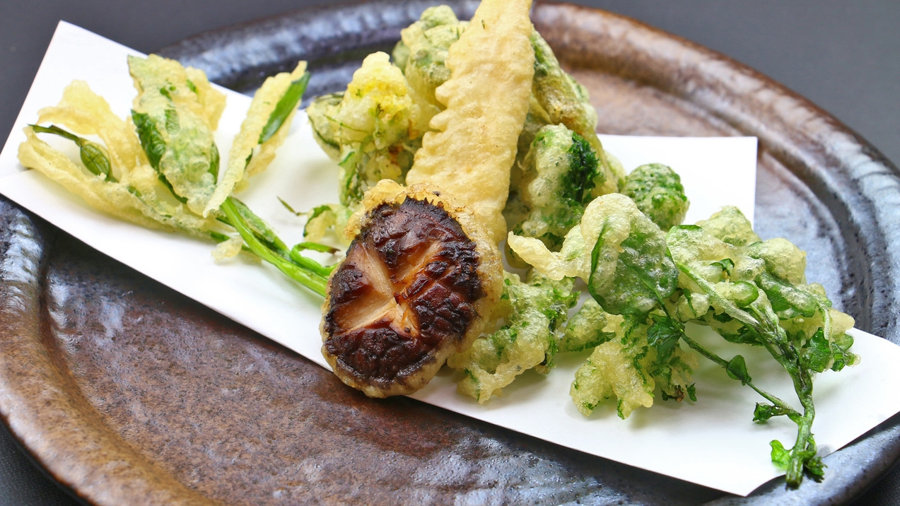 【山の恵み盛り沢山】山菜・筍・春満載グレードアッププラン！春の素晴らしさに目を見ハル！？【2食付】