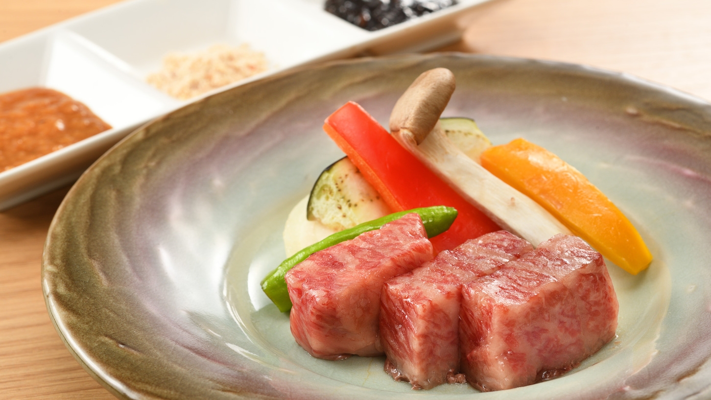 発酵食を味わう！ご夕食は「国産牛×常磐物もの魚料理×味噌糀チキンき」ちょっぴり贅沢★一泊二食付