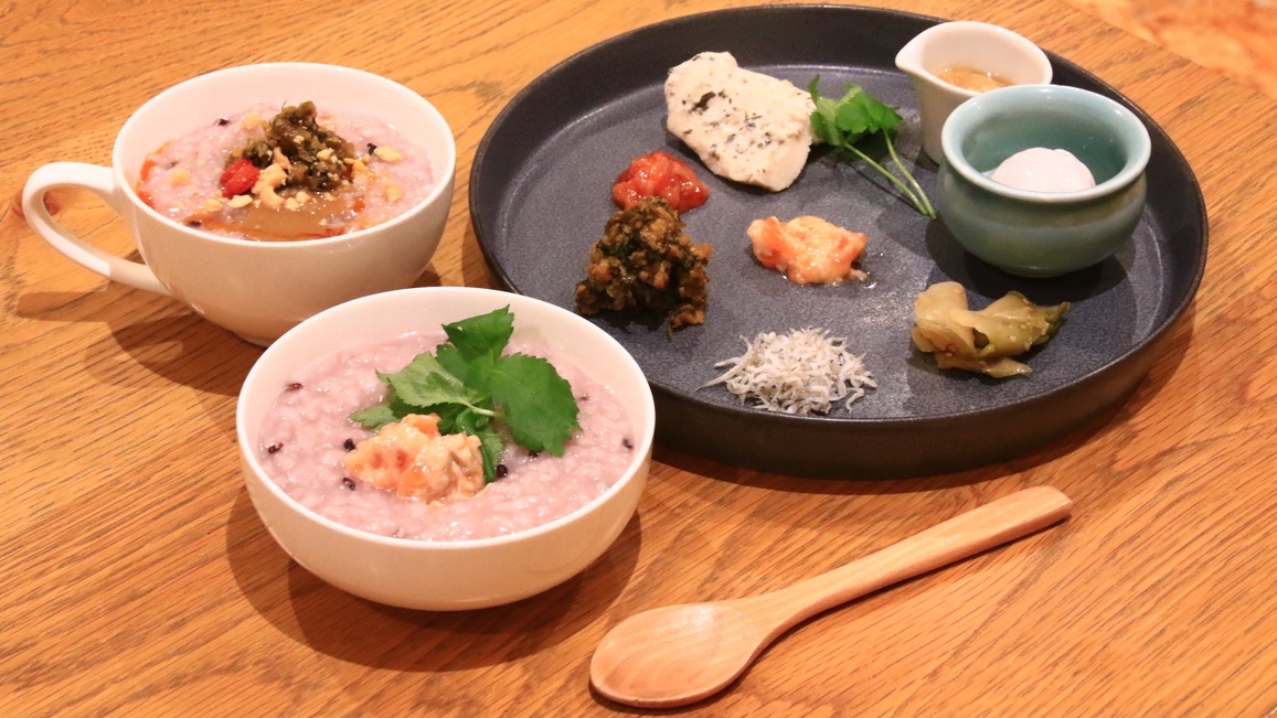 【朝食付きプラン】糀を使った美容・健康に良いオリジナル発酵朝食付き宿泊プラン