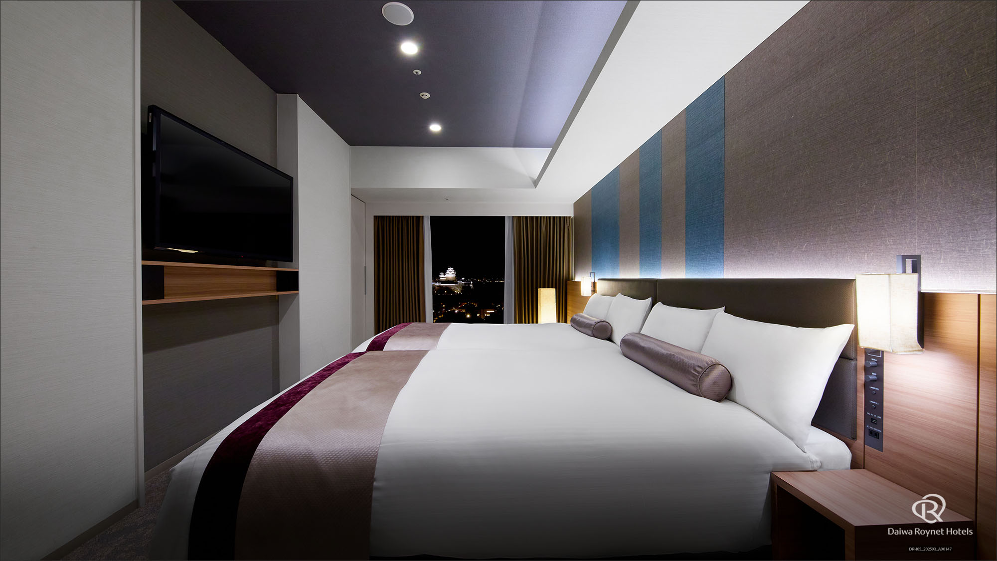 キャッスルスイート　寝室