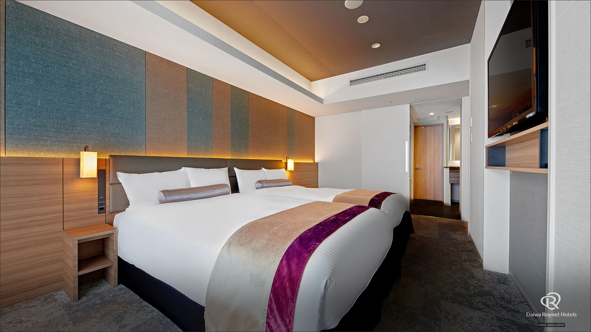 キャッスルスイート　寝室