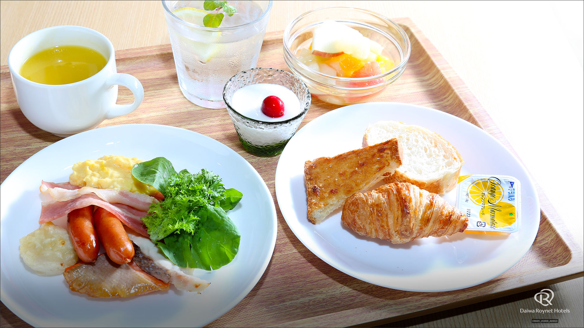 盛り付け例　洋食