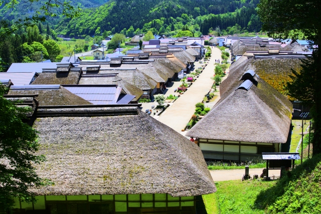 大内宿全景_夏季