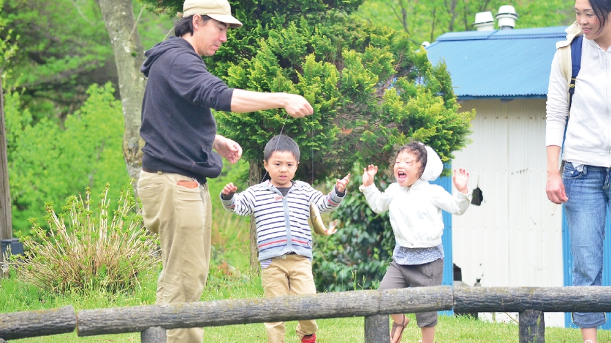 【周辺情報】蒜山塩釜養魚センター（当コテージから車で15分）